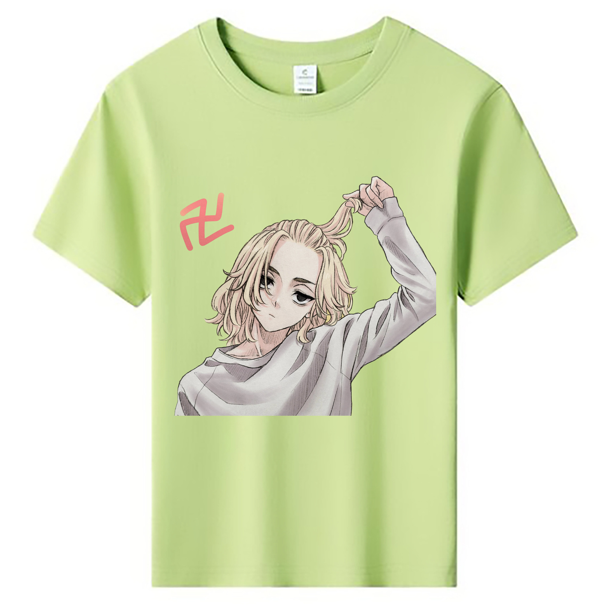 （画像用） 東京リベンジャーズ Tokyo Revengers 綿100％キッズTシャツ（フロントプリント）